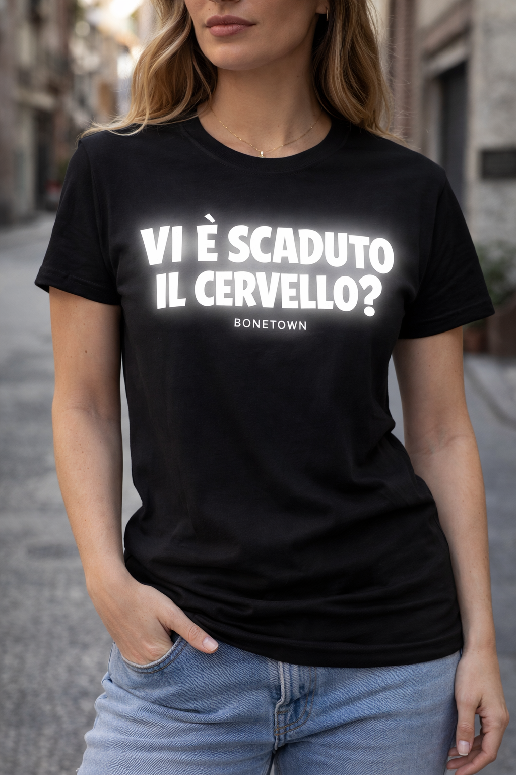 Vi è scaduto il cervello? – T-shirt divertente italiana | Bonetown