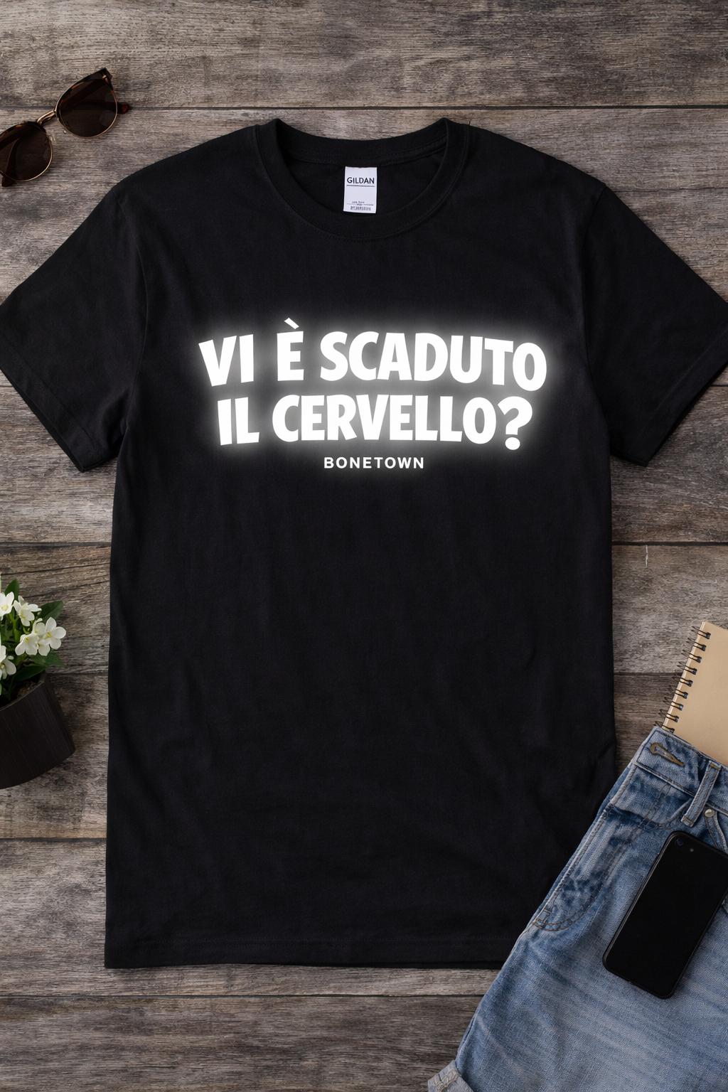 Vi è scaduto il cervello? – T-shirt divertente italiana | Bonetown